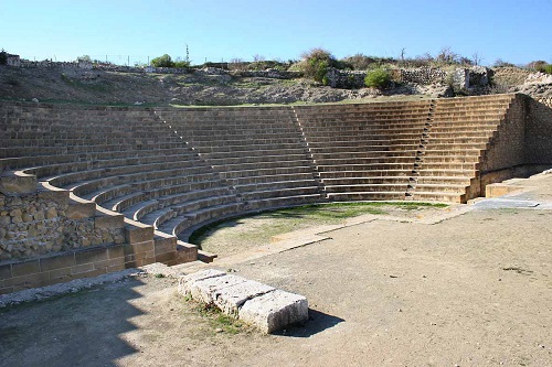 Soloi, the ancient theatre.